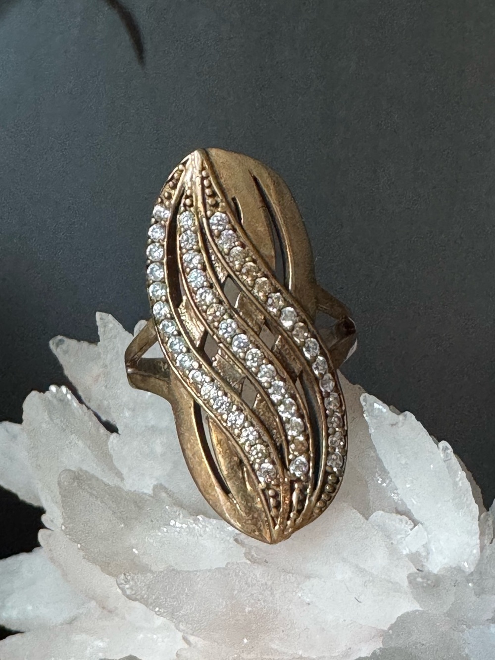 Golden Shield Ring